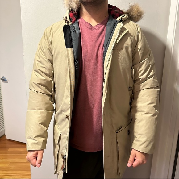 Woolrich Tan Arctic Parka Down Jacket - Picture 5 of 5